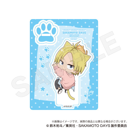 『SAKAMOTO DAYS』ミニキャラスタンド ひっつきにゃんVer. 朝倉シン